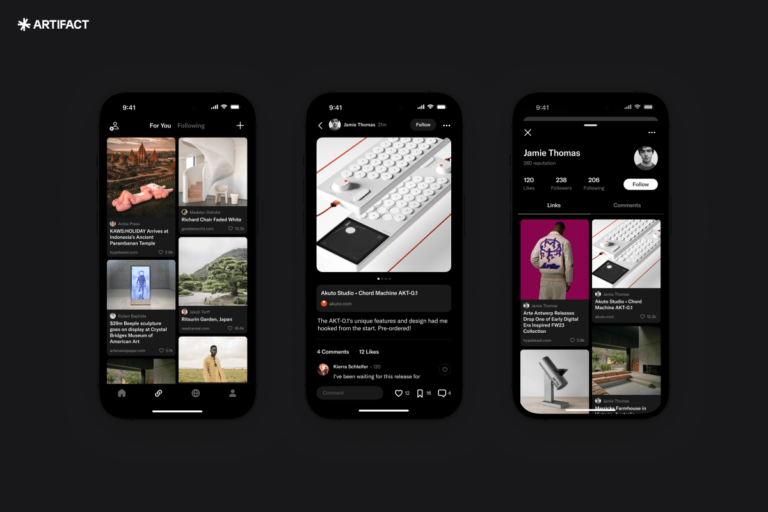 Personalized news app Artifact becomes a discovery engine for the web with new Links feature