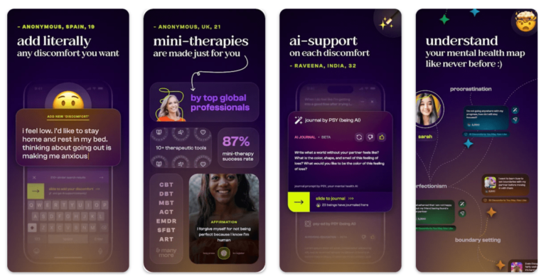Being is an app that wants to help users map out and address mental health concerns | TechCrunch