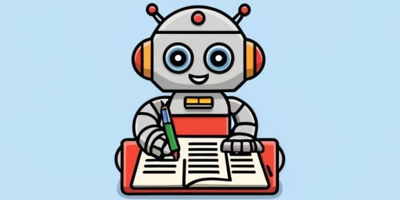 Robot taking notes