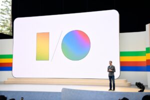 Google I/O stage presentation